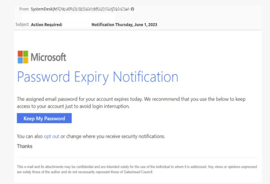 NEW EMAIL PHISHING THREAT TARGETS MICROSOFT 365 USERS
